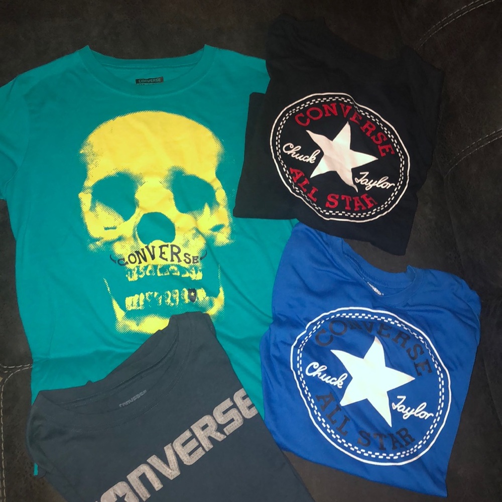 Boys converse shirts